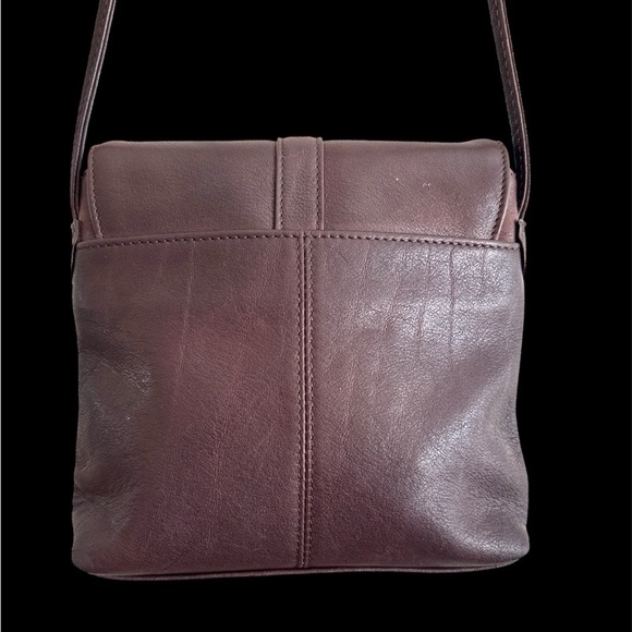 Fossil Dark Brown Leather Crossbody Bag - Picture 4 of 6